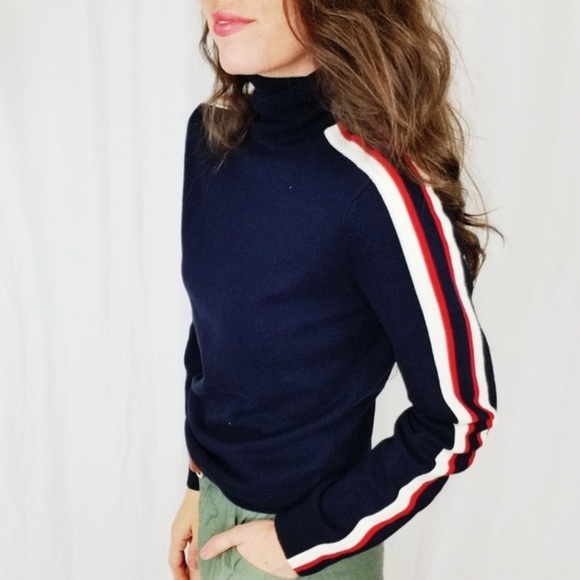 Ralph Lauren Sweaters - Ralph Lauren striped sleeve sweater -C7